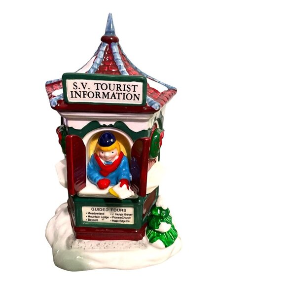 Dept 56 The Original Snow Village "Tour the Village" Hand painted Ceramic Access - Picture 1 of 6
